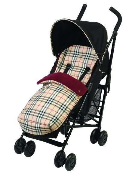 poussette burberry